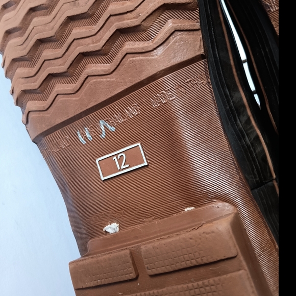 ? LaCrosse Leather Winter Rubber Duck Boots Thinsulate Mens 12 Brown Lined Snow main image 12